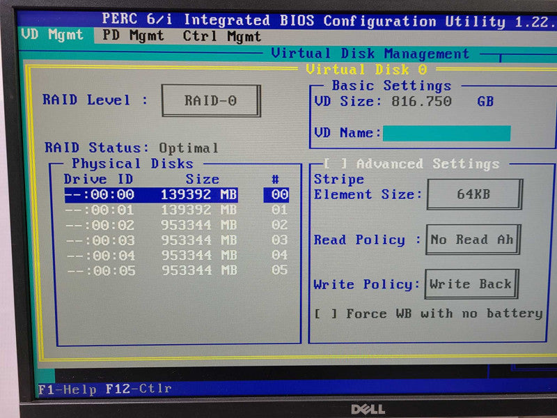 Dell PowerEdge R710 2x Xeon X5550 @ 2.67Ghz 128GB 4x 1TB 2x 150GB PERC 6 2x PSU [