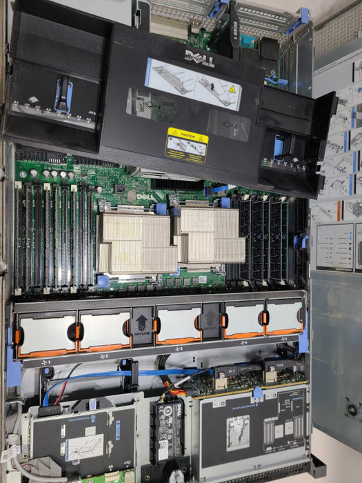 Dell PowerEdge R710 2x Xeon X5550 @ 2.67Ghz 128GB 4x 1TB 2x 150GB PERC 6 2x PSU [