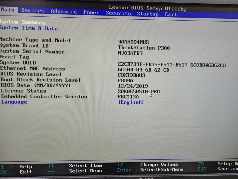 Lenovo Thinkstation P300 Xeon E3-1241 v3 @ 3.50Ghz 8GB No HDD [