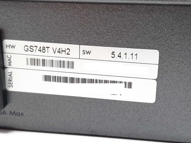 NETGEAR ProSafe GS748T V4H2 48-Port Gigabit Ethernet Smart Switch +