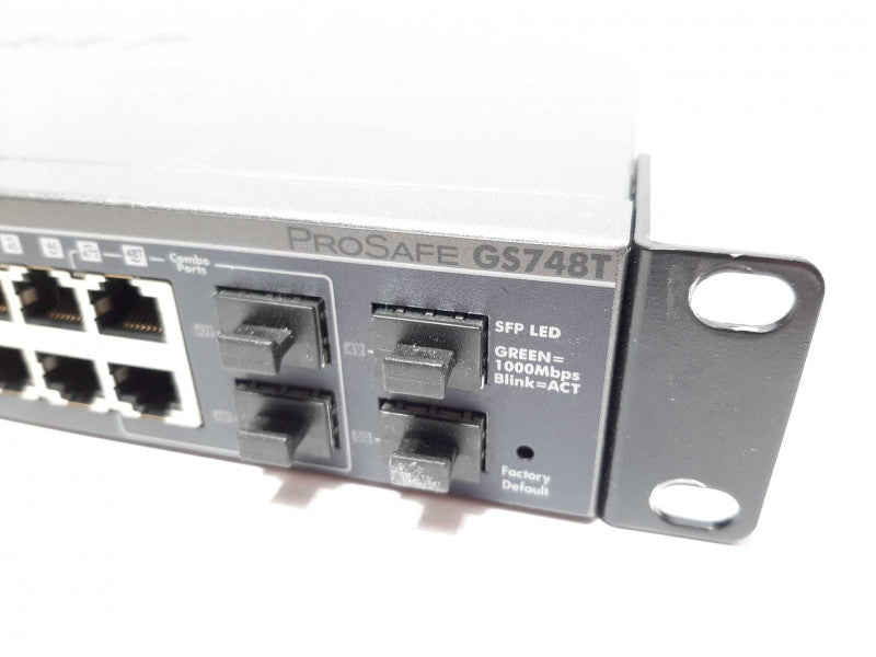 NETGEAR ProSafe GS748T V4H2 48-Port Gigabit Ethernet Smart Switch +