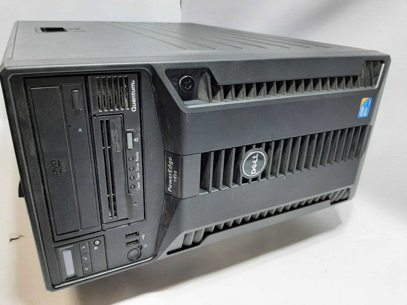 Dell PowerEdge T410, 2x Xeon E5620 2.4GHz QC/24GB PERC 6/i, 3x 500GB HDDS ~