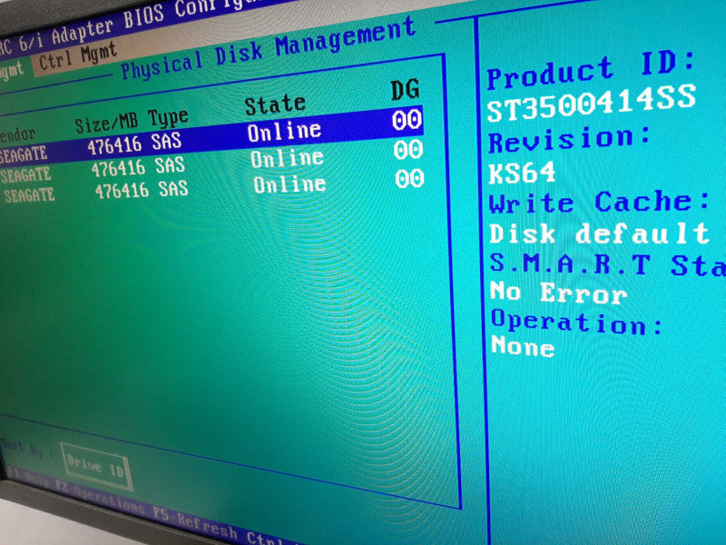 Dell PowerEdge T410, 2x Xeon E5620 2.4GHz QC/24GB PERC 6/i, 3x 500GB HDDS ~