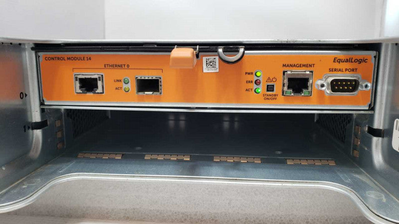 Dell Equallogic PS6110 SAN 2U Storage 24x 2.5\\" Bays SAS, 2x PSu, 1x Controller module 14, No HDD/Caddies _