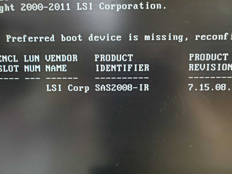 Dell PowerEdge T110 ii, E3-1220 3.1GHz 8GB DDR3 SAS2008-IR Controller |