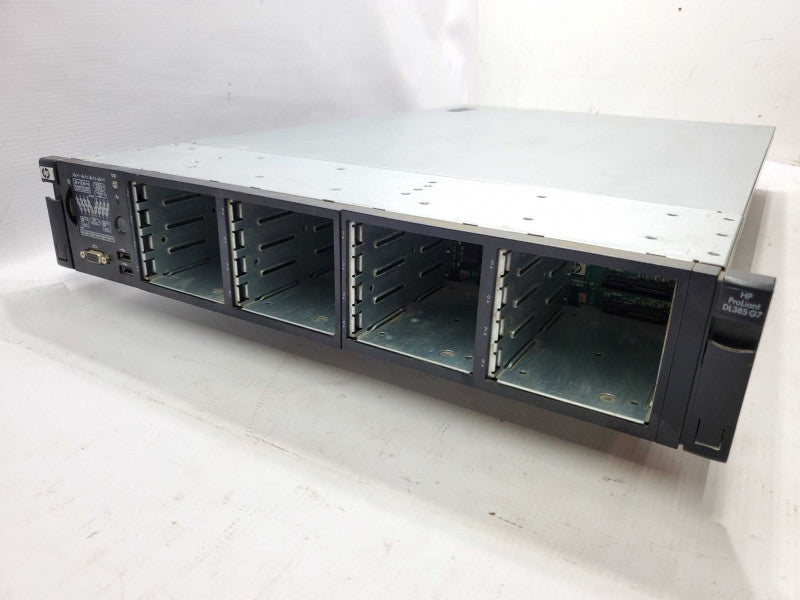 HP DL385 Gen 7 2U Server, 2x AMD Opteron 6174 2.2GHz 120GB DDR3, P410i Controller |