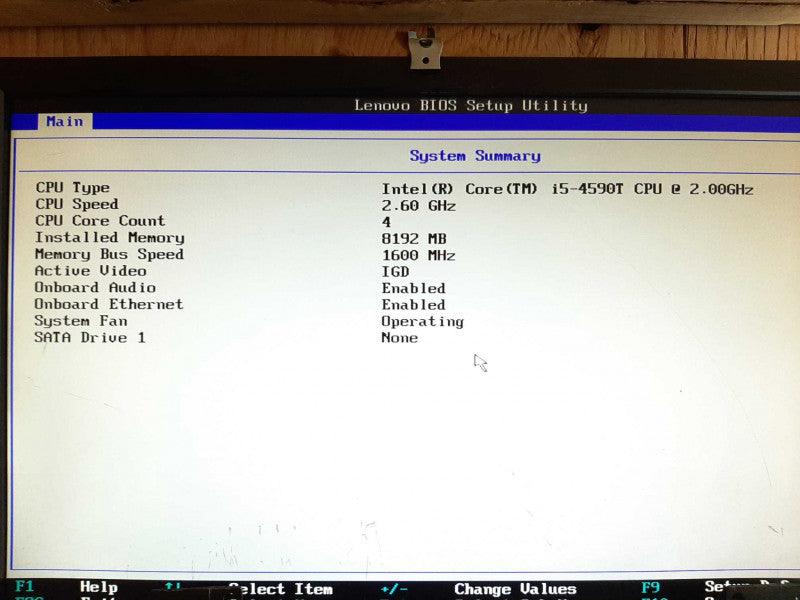 Lenovo ThinkCentre M73 i5-4590T @ 2.6GHz 8GB RAM - NO HDD +