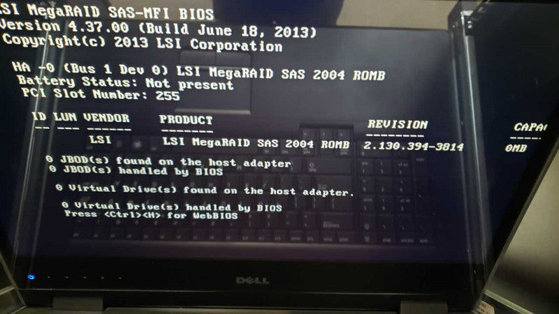 Cisco UCS B200 M3 Blade Server, 2x Xeon E5-2660v2 2.2GHz, 384GB RAM, No HDDs, MegaRAID SAS 2004 _