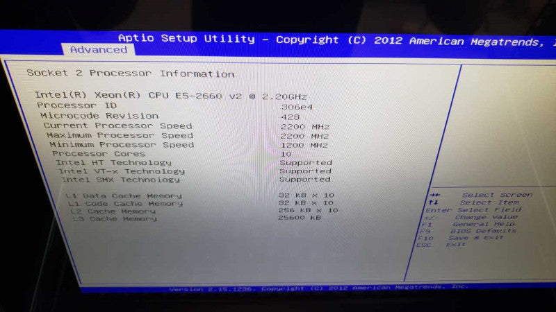 Cisco UCS B200 M3 Blade Server, 2x Xeon E5-2660v2 2.2GHz, 384GB RAM, No HDDs, MegaRAID SAS 2004 _