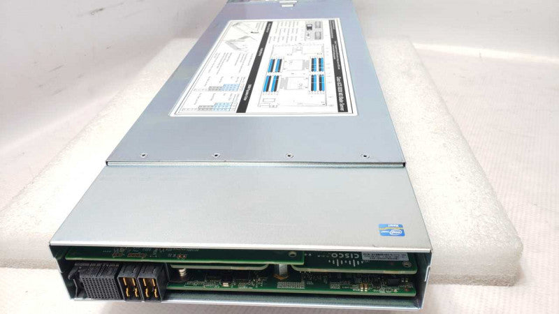 Cisco UCS B200 M3 Blade Server, 2x Xeon E5-2660v2 2.2GHz, 384GB RAM, No HDDs, MegaRAID SAS 2004 _
