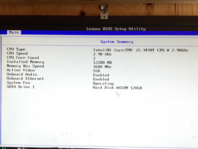 Lenovo ThinkCentre M72e i5 3470T @ 2.9GHz 12GB RAM 120GB SSD +