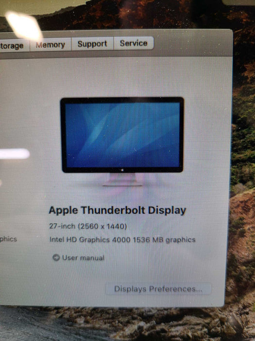 Apple 27\\" Thunderbolt Display A1407 [