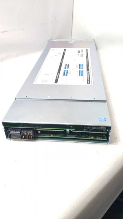 Cisco UCS B200 M3 Blade Server, 2x Xeon E5-2660v2 2.2GHz, 336GB RAM, No HDDs, MegaRAID SAS 2004 _