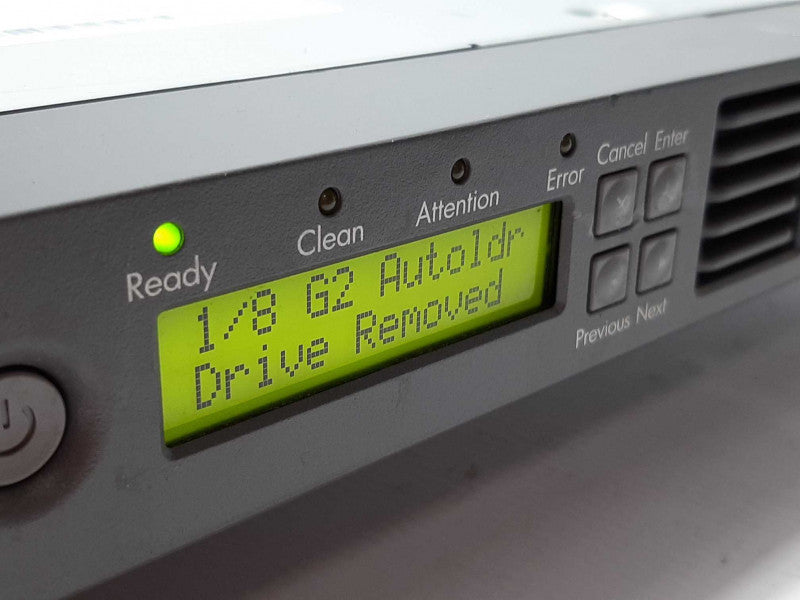 HP StorageWorks 1/8 G2 Tape Autoloader - No Drive +