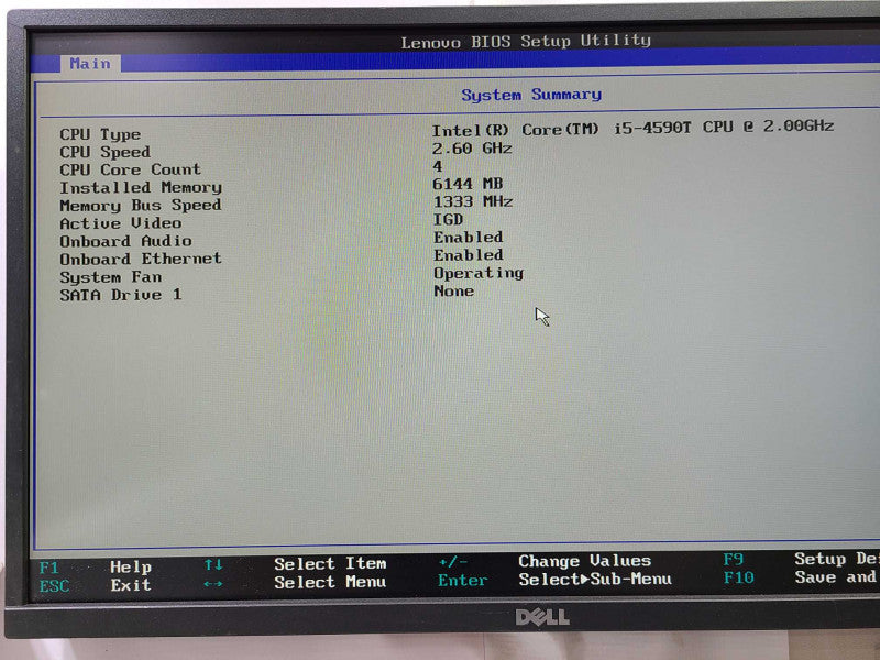 Lenovo ThinkCentre M73 Intel Core i5-4590T @ 2.00Ghz 4GB No HDD [
