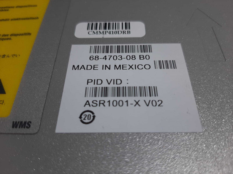 CISCO ASR1001X-K9 6-PORT x 1 Gigabit SFP ROUTER, ASR1001-X DUAL-PWR-AC, FACTORY RESET ~