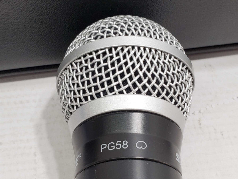 SHURE PG58 PG2 wireless mic K7 590-602MHz w/ Mipro Case |