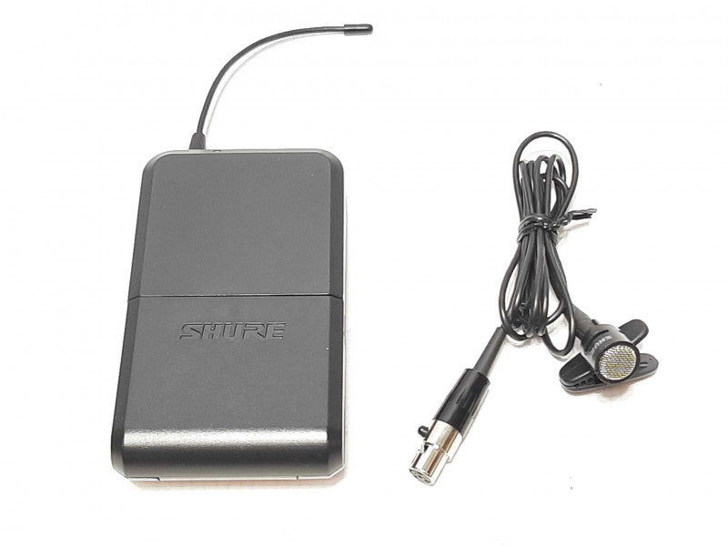 SHURE Wireless Transmitter w/ Lapel Microphone 590-602MHz  +