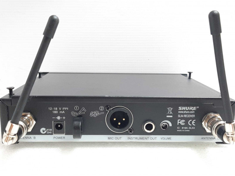 SHURE SLX4 Wireless Receiver J3 572-596MHz ~