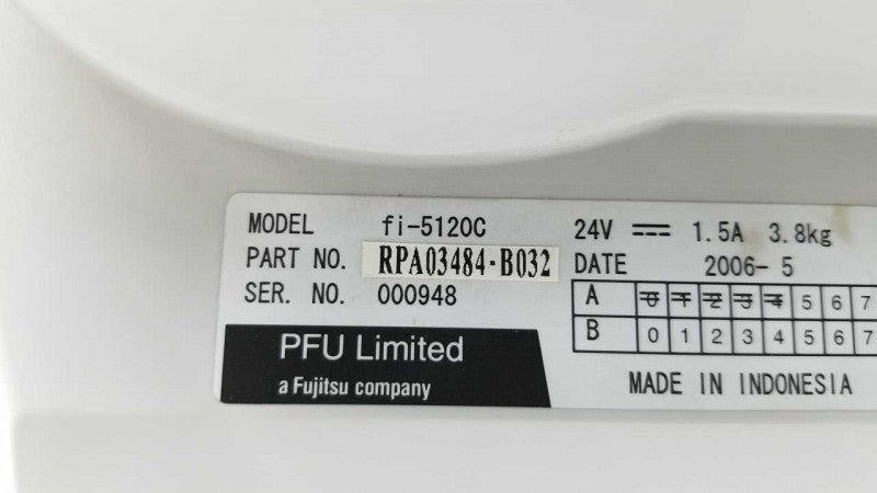 Fujitsu FI-5120C Color Duplex Document Image Scanner Printer / see notes #