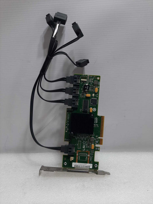 LSI SAS9212-4i SAS RAID CONTROLLER 6Gb/s 694504-001 W/ Cables ~