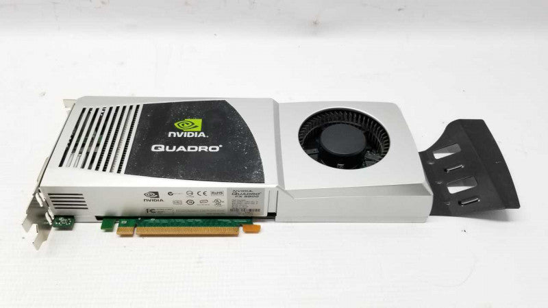 Nvidia Quadro FX5800 512-Bit 4GB GDDR3 Video Graphics Card DVI/DP/S-Video #