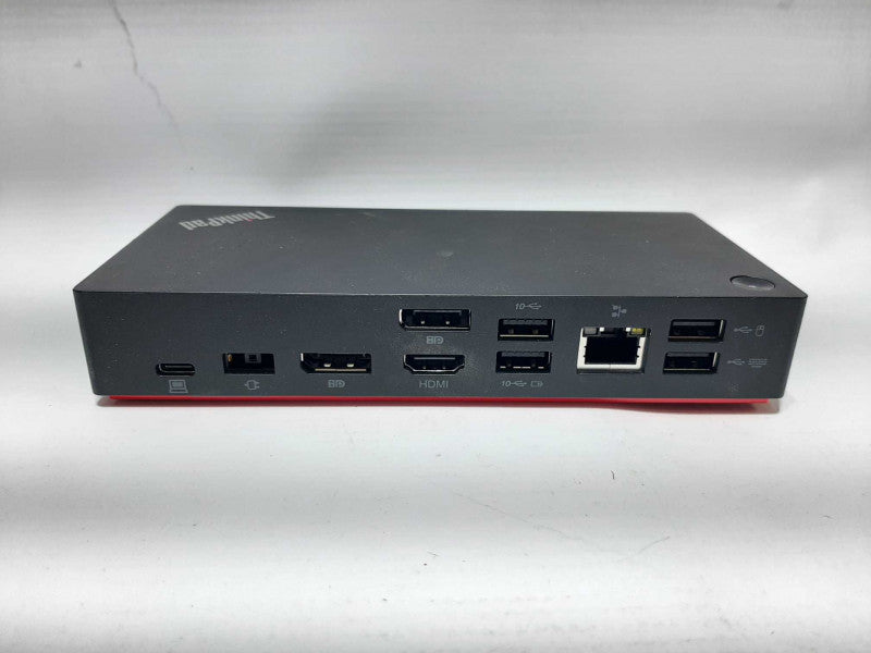 Lenovo ThinkPad USB-C Dock Gen2 LDC-G2 40AS 03X7609 4K, NO AC Adapter ~