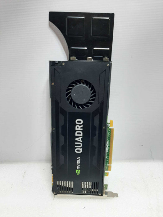 PNY NVIDIA Quadro K4000 Video Card 3GB GDDR5 2 DP DVI GPU, Tested $ Working ~
