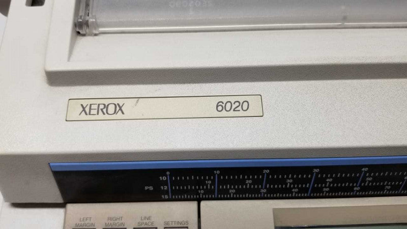 XEROX 6020 POWERED MEMORYWRITER TYPEWRITER / see notes #