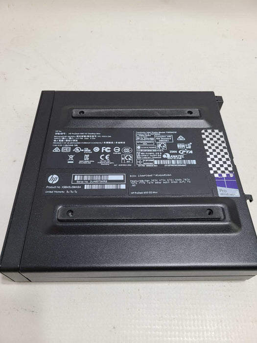 HP ProDesk 600 G2 DM Intel Core i5-6500T @ 2.50Ghz 16GB No HDD  [