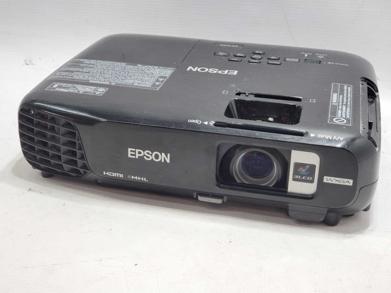 Epson H654A LCD Projector 1928  Lamp Hours 268ECO Hrs |
