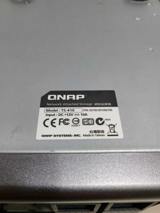 QNAP NAS TS-410 w/ 2x 2TB HDD  [