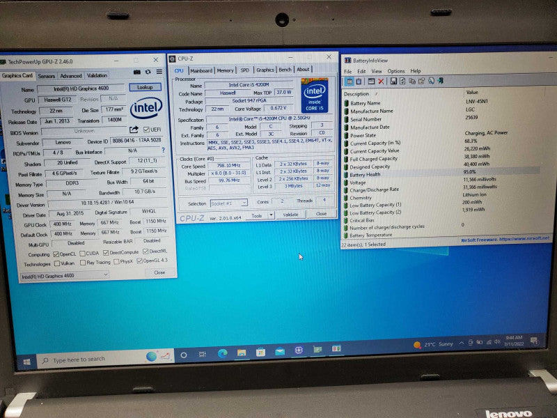 Lenovo ThinkPad E540 Core i5-4200M 4GB 500GB HDD [See details] (