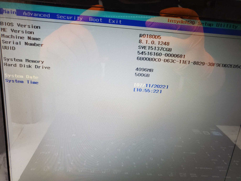 Sony VAIO SVE151G13W Core i5-3220M 4GB 250GB HDD (