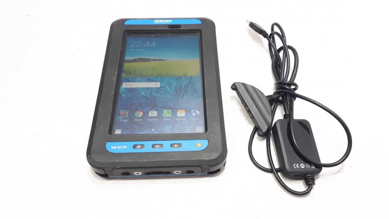 Ecom Tab-Ex 01 w/ Charger, 16GB Storage & Carrier Unlocked, Intrinsically Safe SM-T365 Samsung Tablet |