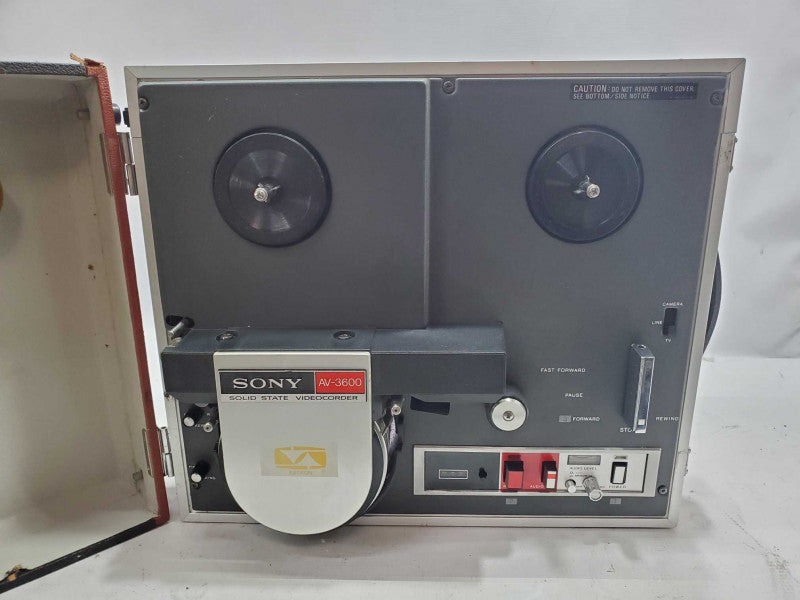 SONY AV-3600 Reel to Reel Videotape Recorder |
