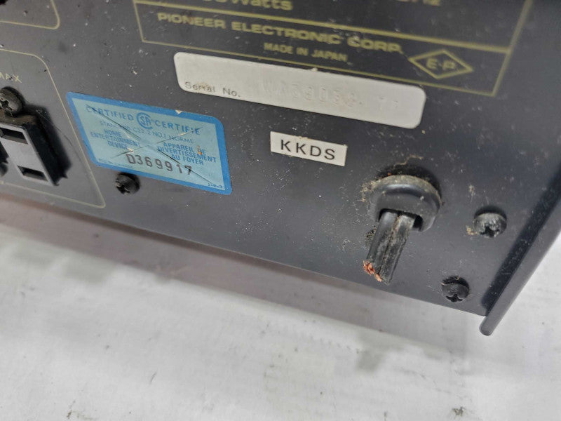 Pioneer Stereo Amplifier SA-6500 |