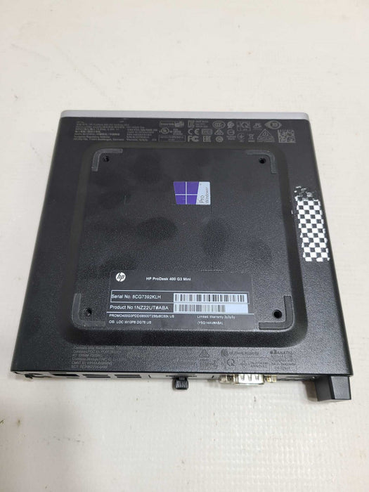 HP ProDesk 400 G3 DM Intel Core i5-6500T @ 2.50Ghz 8GB 128GB NVM-e [