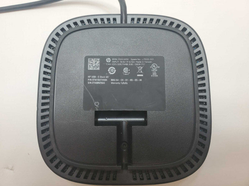 HP USB C Dock G5 - HSN-IX02 :