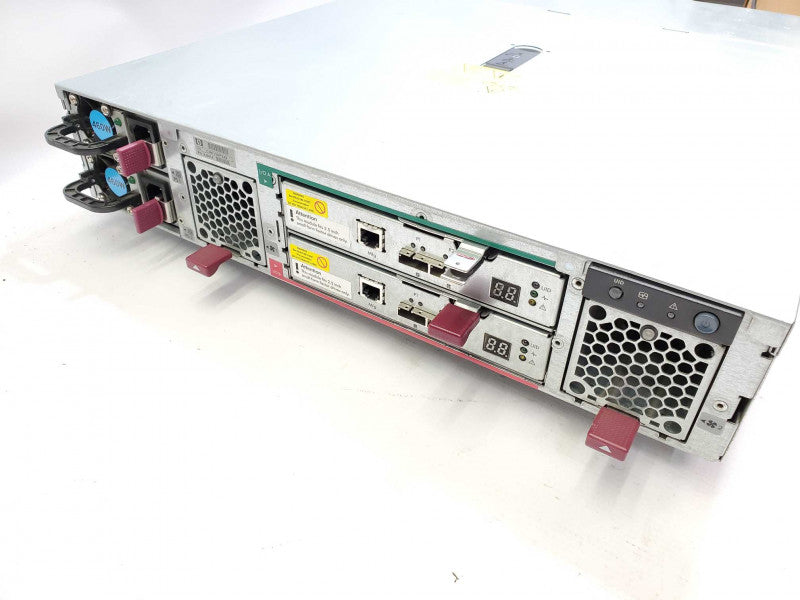 HP StorageWorks D2700, AJ941A, AJ941-63002, 25x 2.5 HDDs bays, 2x PSU, w/ 2x Controllers AJ941-04402 )