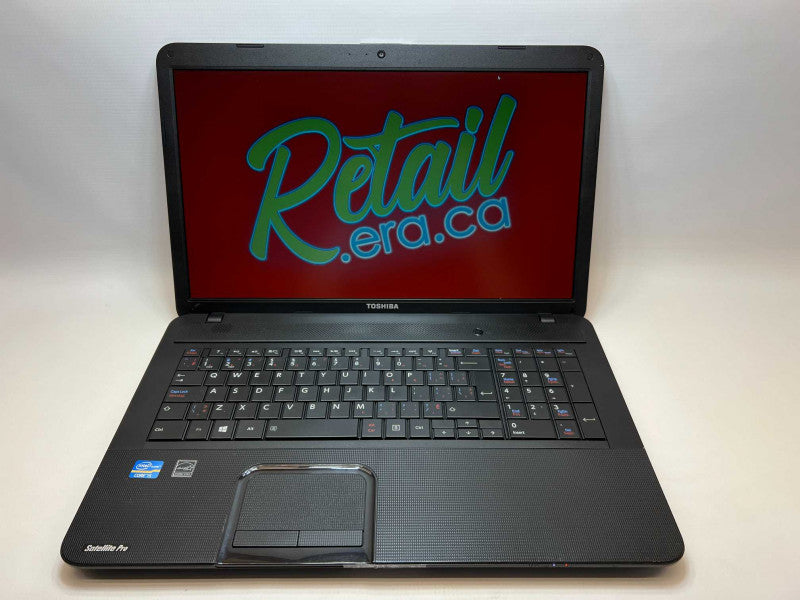 Toshiba Satellite Pro C870 with i5-3230M 8GB RAM & 500 HDD Storage