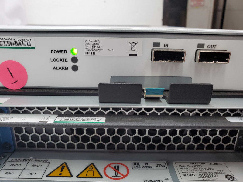 Hitachi 24-Drive Chassis DW-F700-DBS w 2x Modules 2x PSUs, No HDDs |