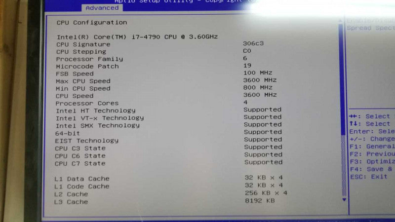 Custom PC I7-4790 @ 3.60ghz / 16gb ram / GeForce 8400 GS GFX Card #\t #