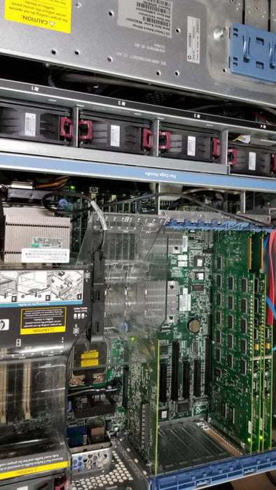 HP Proliant DL370 G6 Xeon E5620 @ 2.40ghz / 56gb ram / no HDDS #