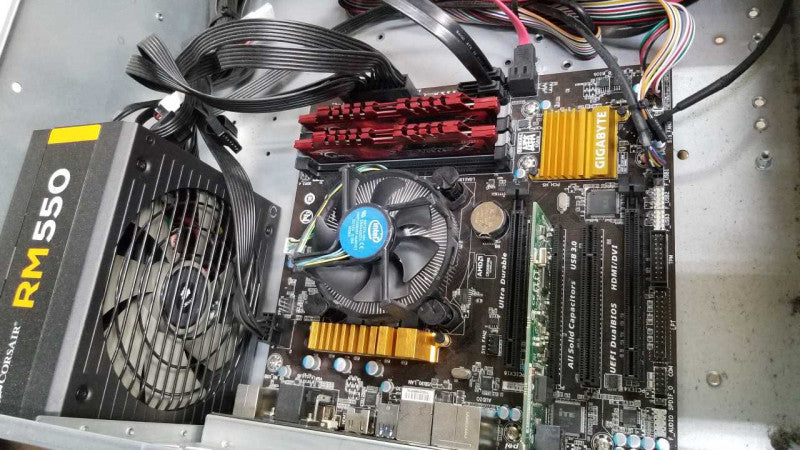 custom desktop core i5-4460 @ 3.20ghz / 8gb ram / Z97H-D3H Mobo #