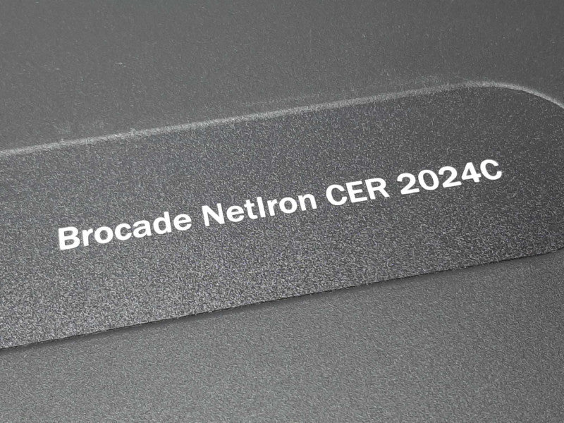 Brocade NetIron CER 2024C NI-CER-2024C 24-Port Gigabit Ethernet Switch  +