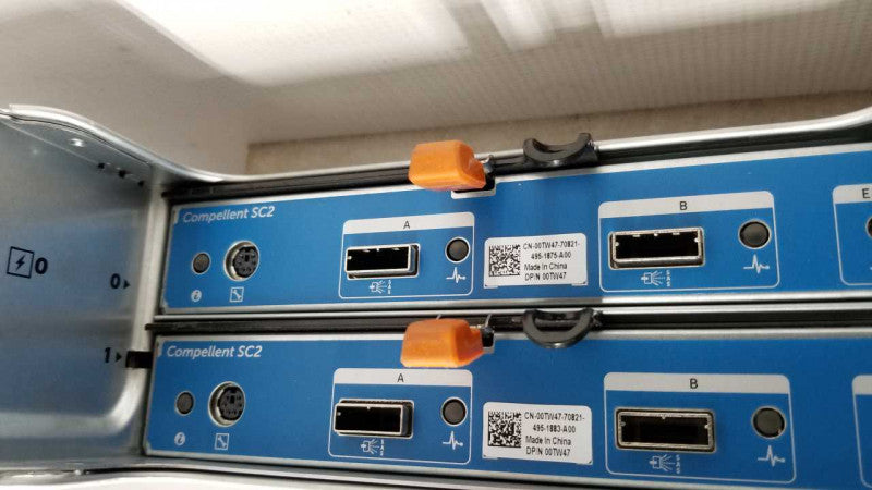 Dell Compellent SC200 Storage Center / 2x PSU / 2x controllers Compellent SC2 #