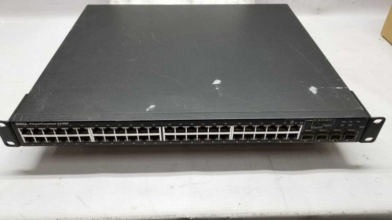 Dell PowerConnect 6248P 48 Port PoE Ethernet L3 Switch #