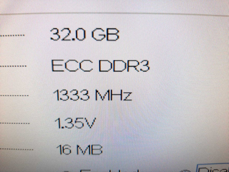 Poweredge T320 Pentium 1403v2 2.6GHZ DC/32GB, PERC H310, NO HDDs/Caddies. ~