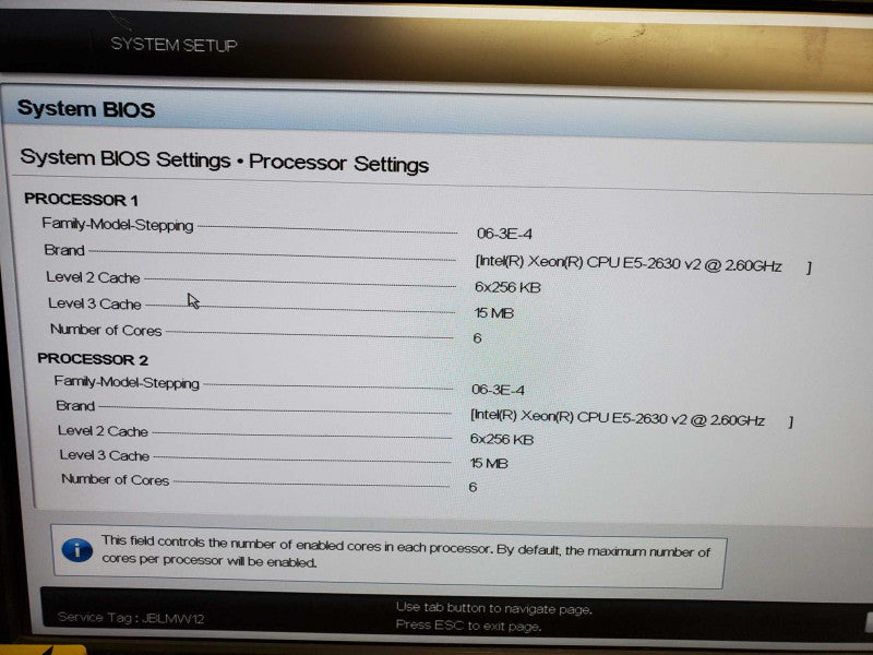 Dell OEMR R720, 2x Xeon E5-2630 V2 @2.6 GHz, 8GB Ram, 2x PSU :